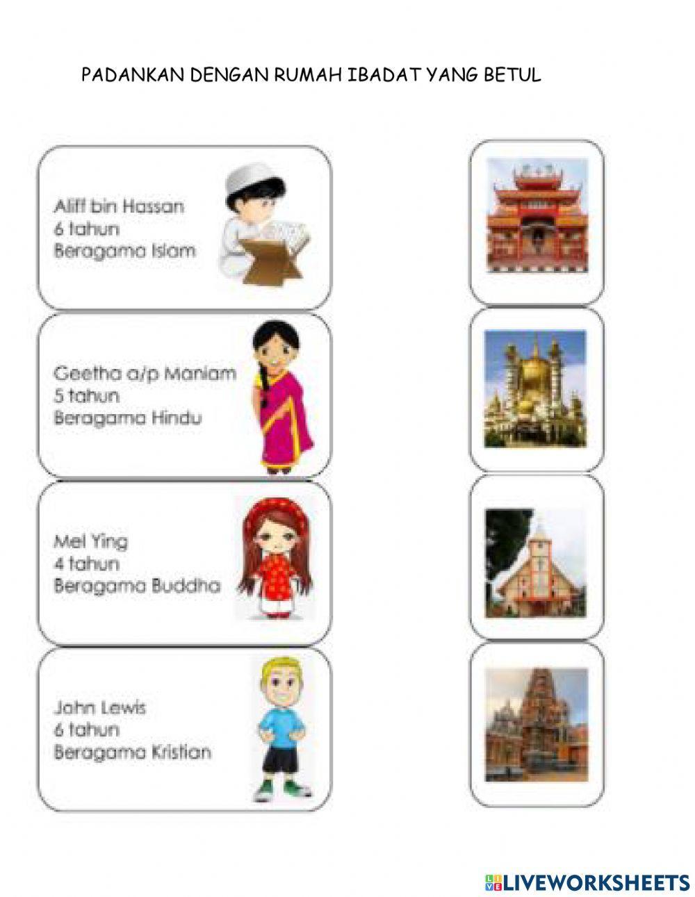 Moral tahun 4 ( agama dan kepercayaan )