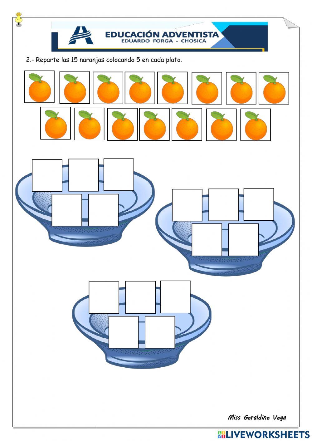Repartir Cantidades Worksheet Live Worksheets Repartir Cantidades Worksheet Live Worksheets