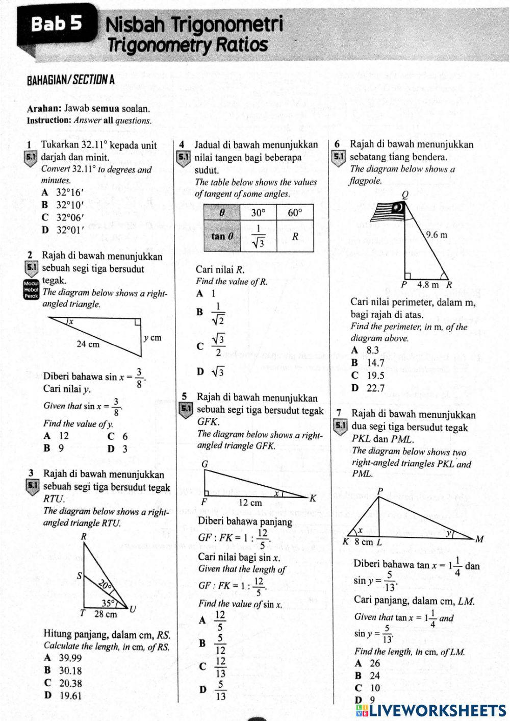 Matematik tingkatan 3