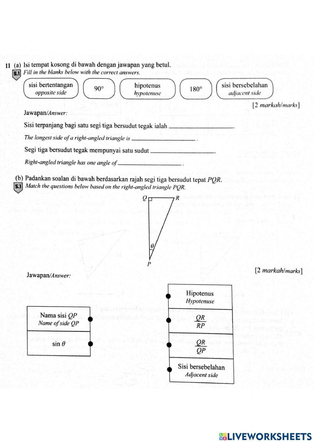 Matematik tingkatan 3