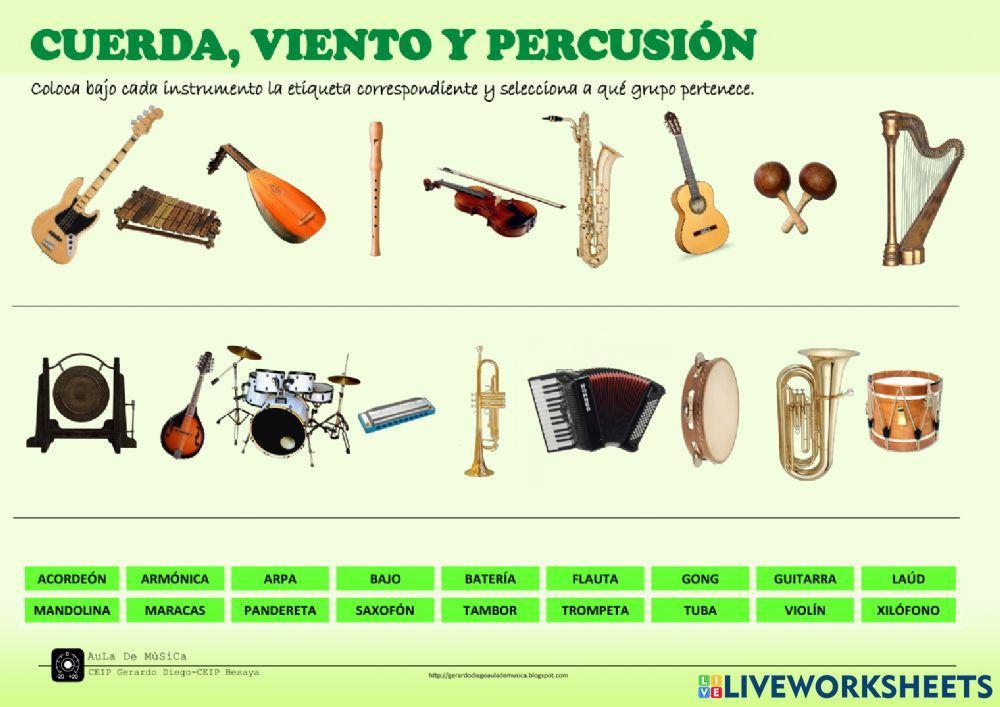 cuerda-viento-percusión