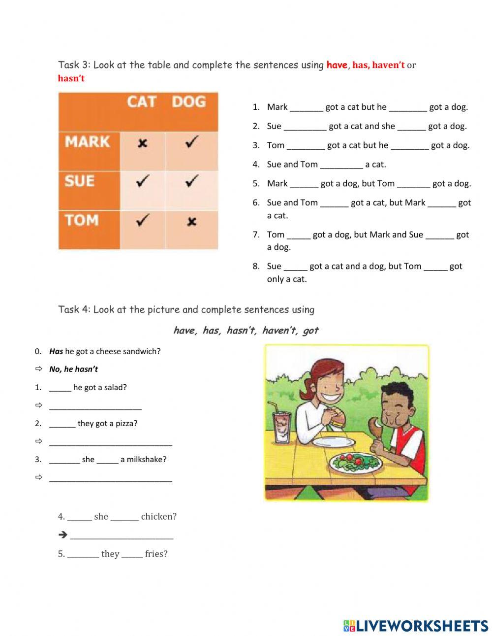 Have you got a milkshake?