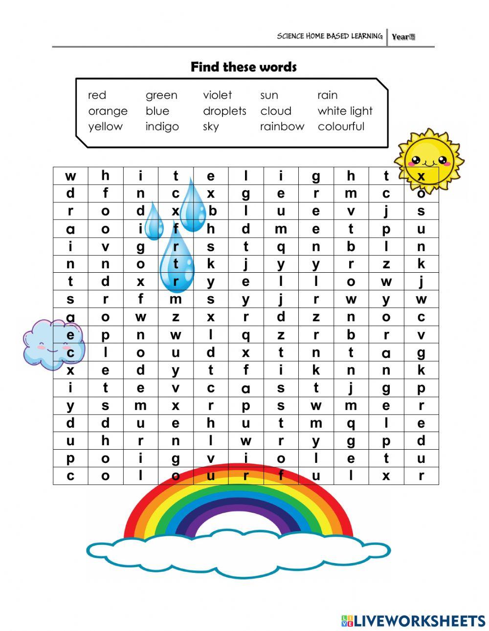 Lights and Colours - Intro to Rainbow