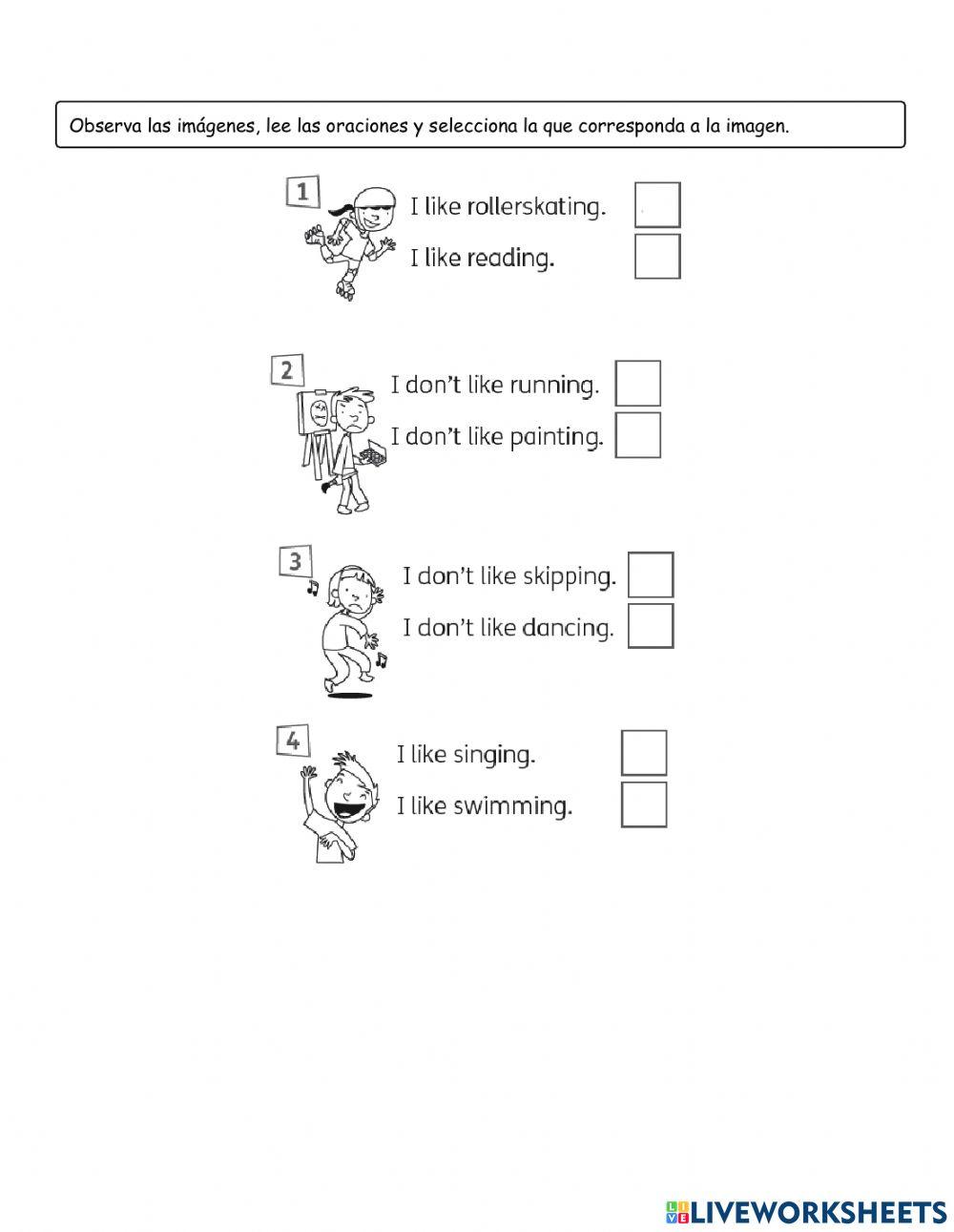 Test Unit 3 - 2º Básico