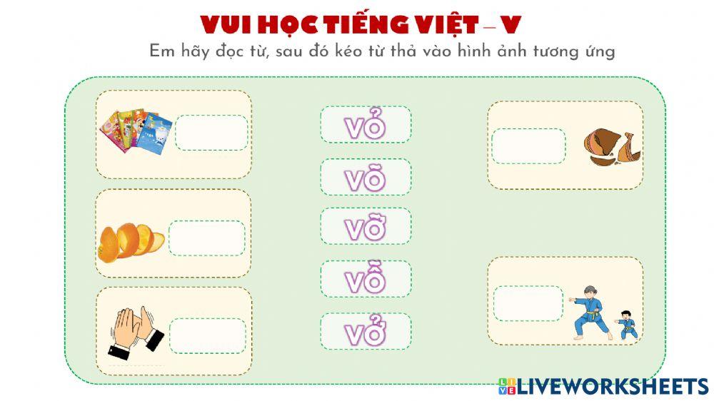 PBT - Ôn Tiếng Việt - V