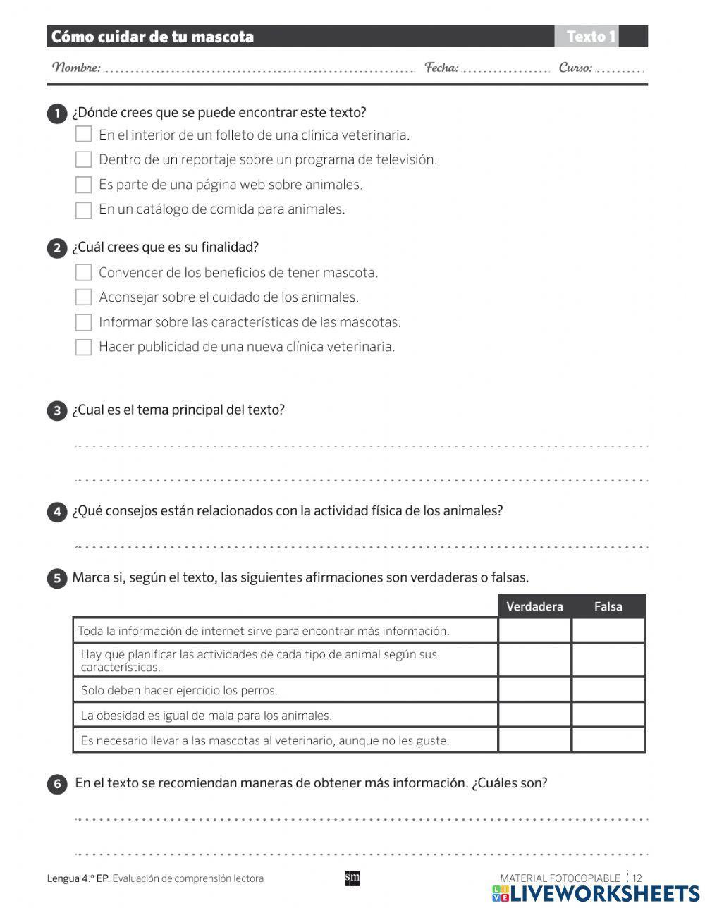 Cómo cuidar de tu mascota (LH4)