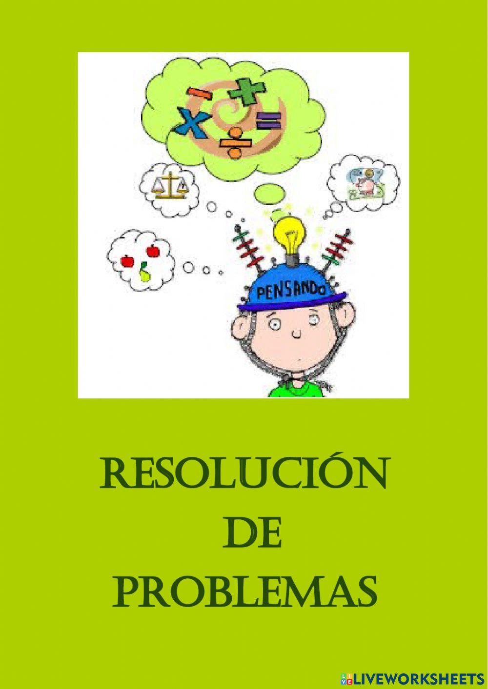 Portada resolución de problemas
