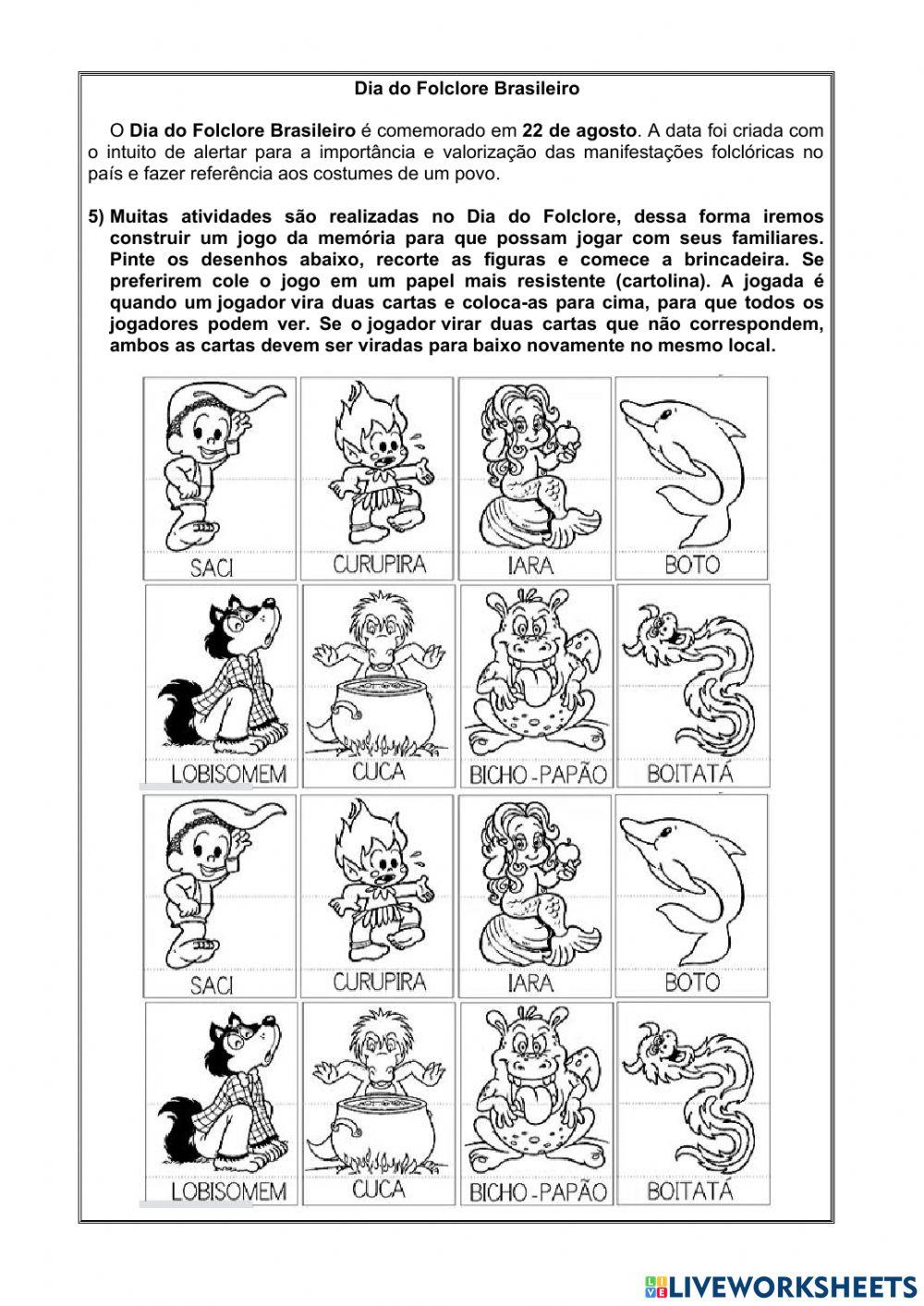 Atividade interdisciplinar sexta