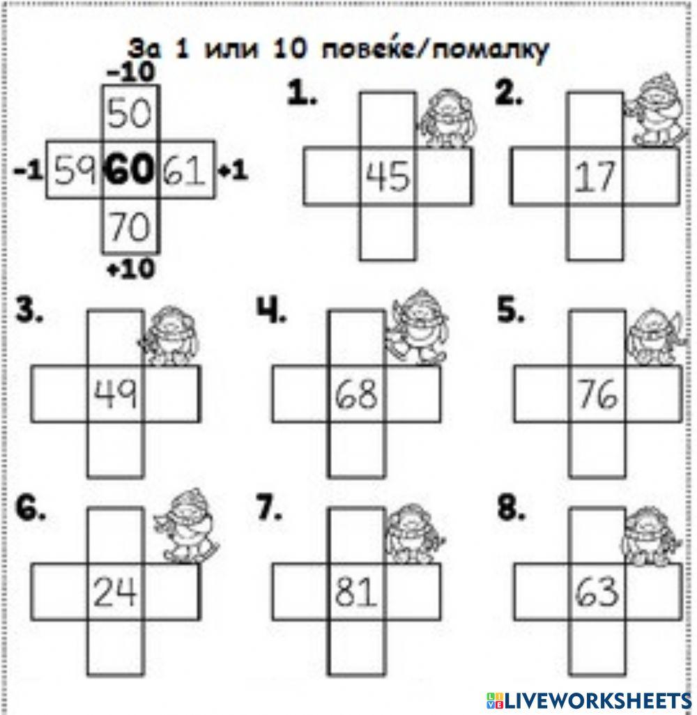 За 1 или 10 повеќе-помалку