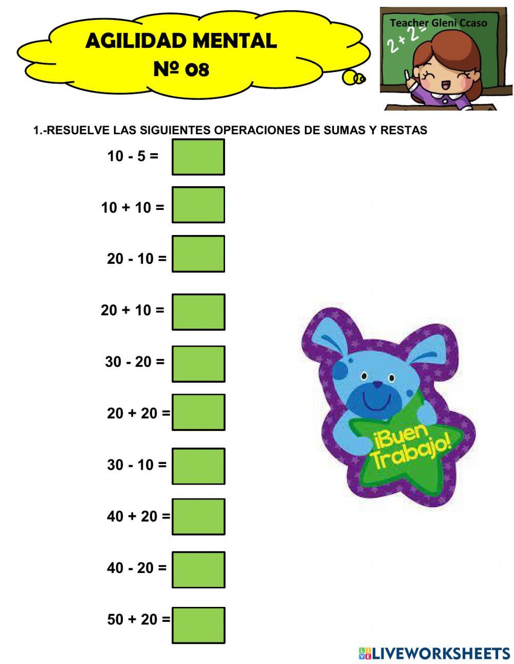 Agilidad mental nº 8