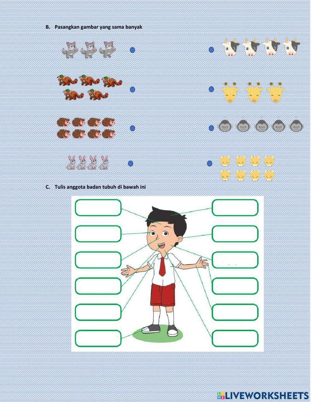 Tema 1 SD Kelas 1 -Diriku-
