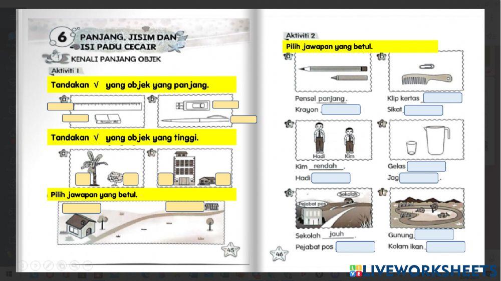 Ukuran panjang tahun 1
