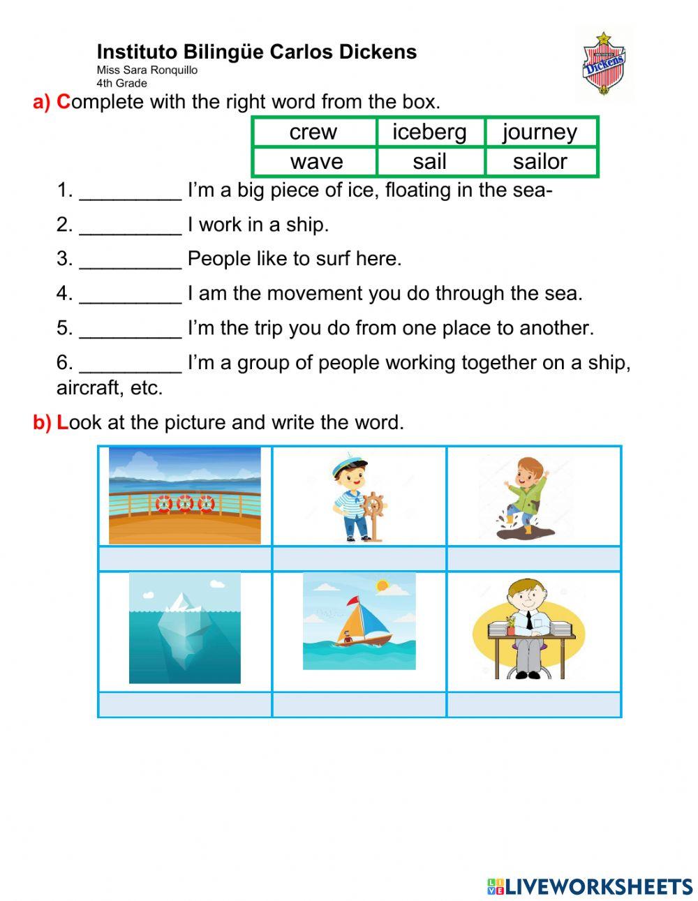 3 - Vocabulary Practice - 20-9