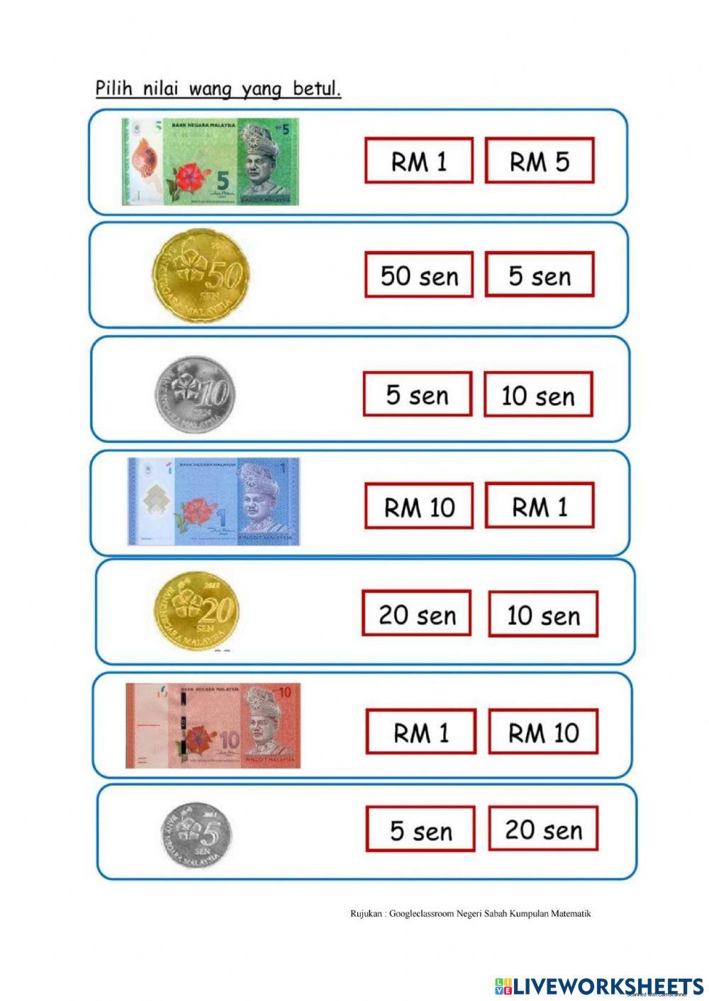 Mata wang malaysia