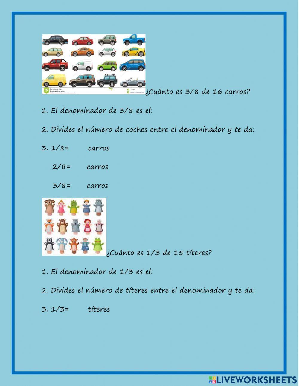 Fracción de una colección