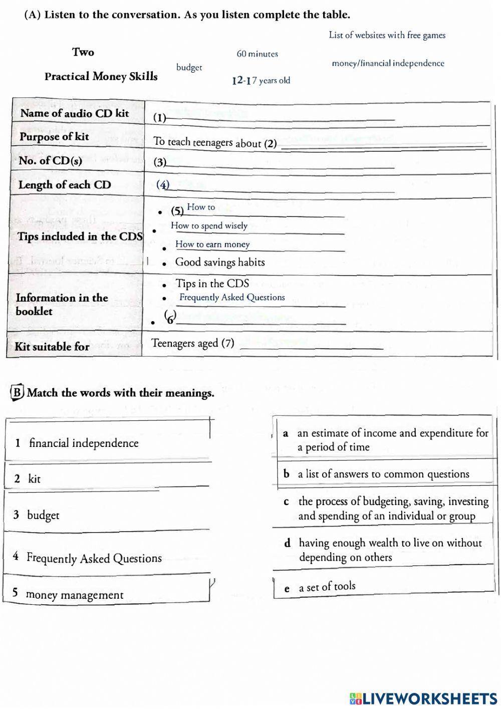 For your financial future