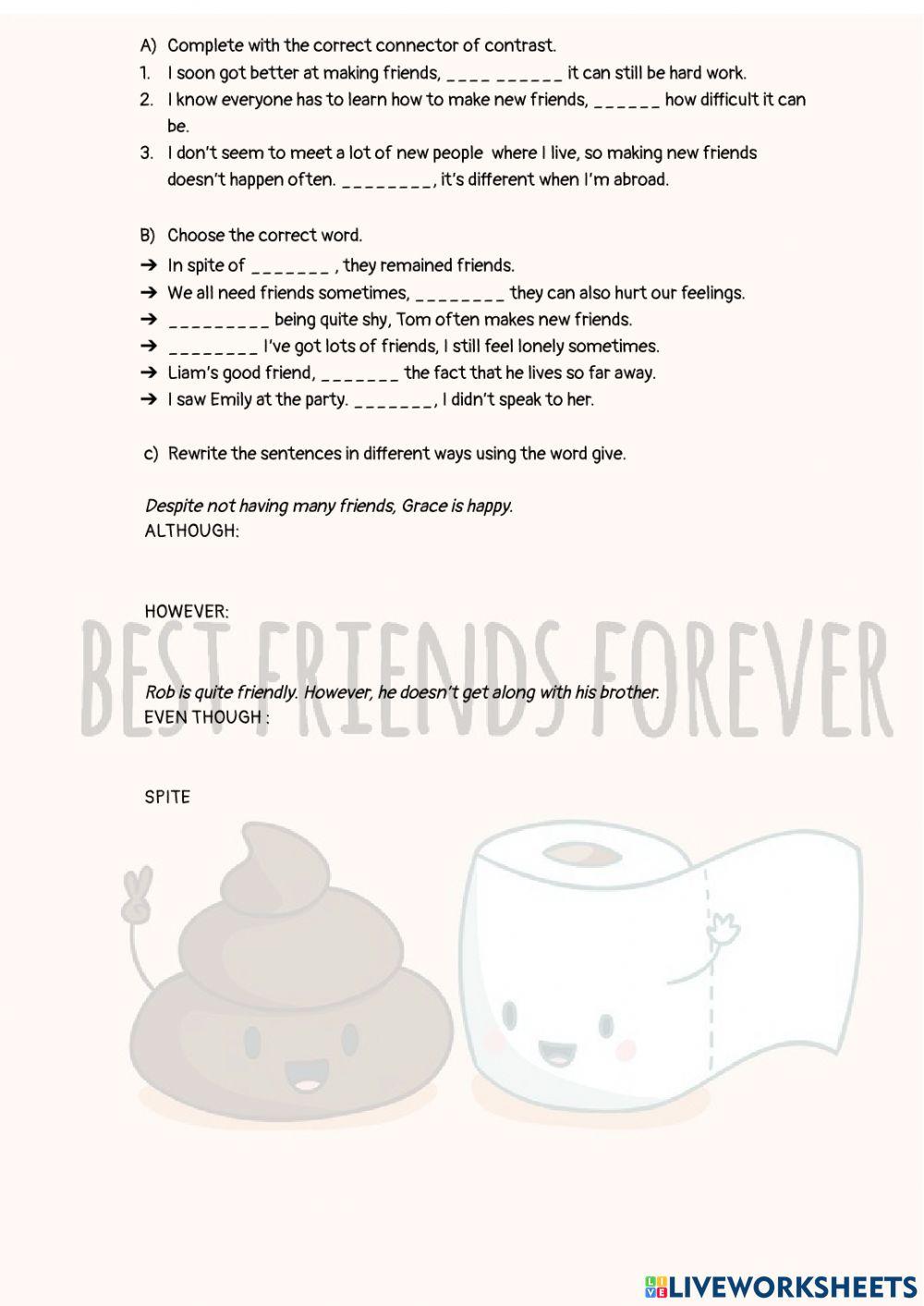 Connectors of contrast