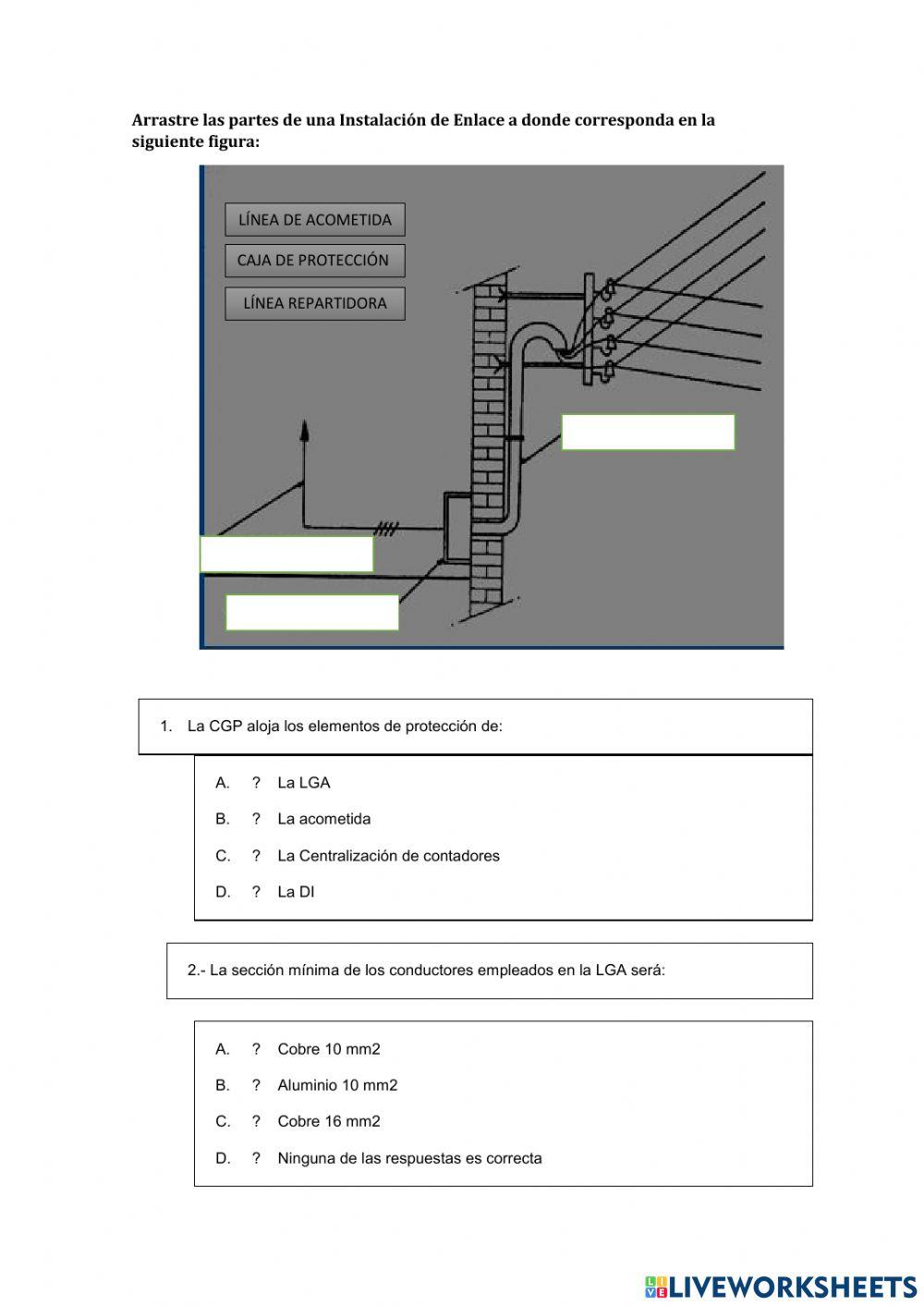 Instalaciones de Enlace