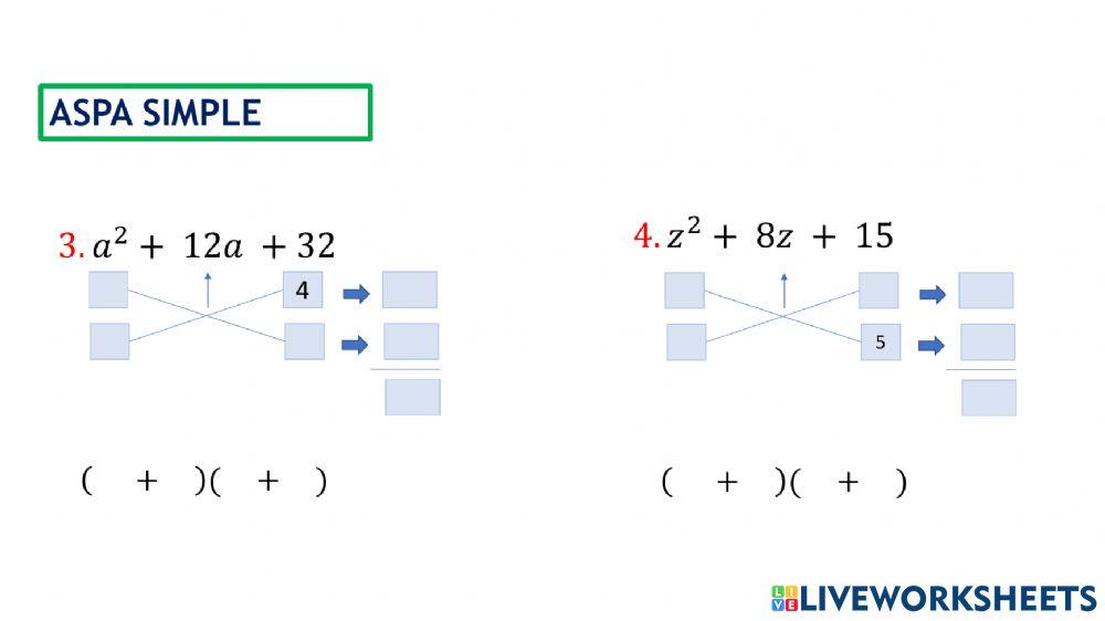 Factorización I