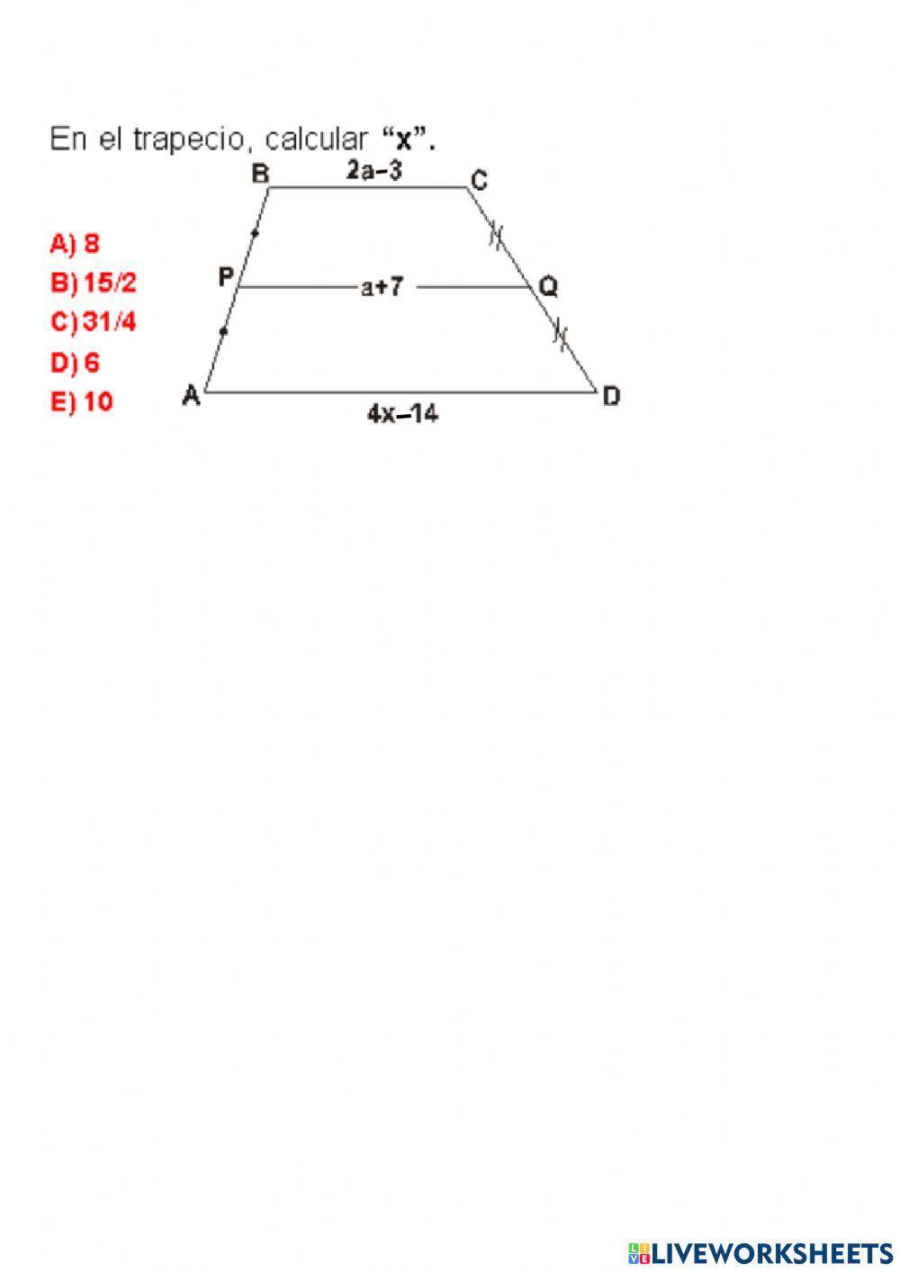 Repaso- Geometría - Trilce