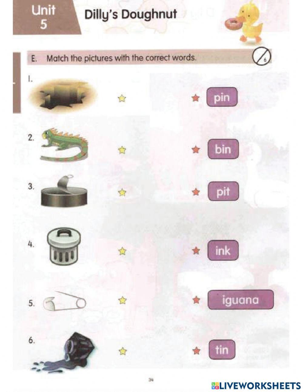 Year 2 : Match (Low proficiency)