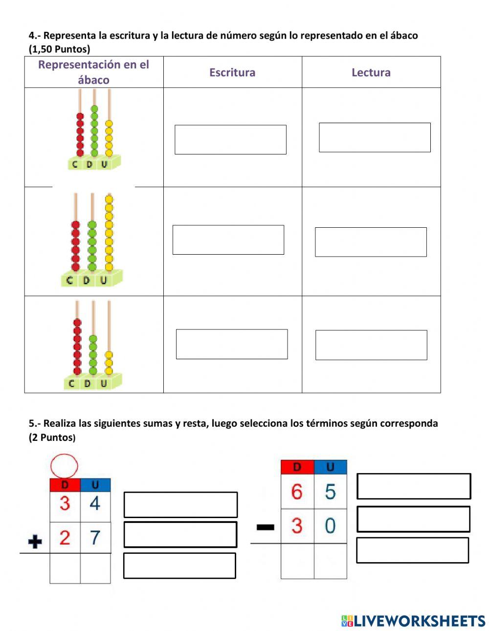 Examen del Primer Quimestre