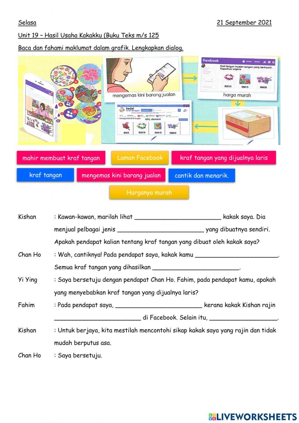 Unit 19 : Hasil Usaha Kakakku