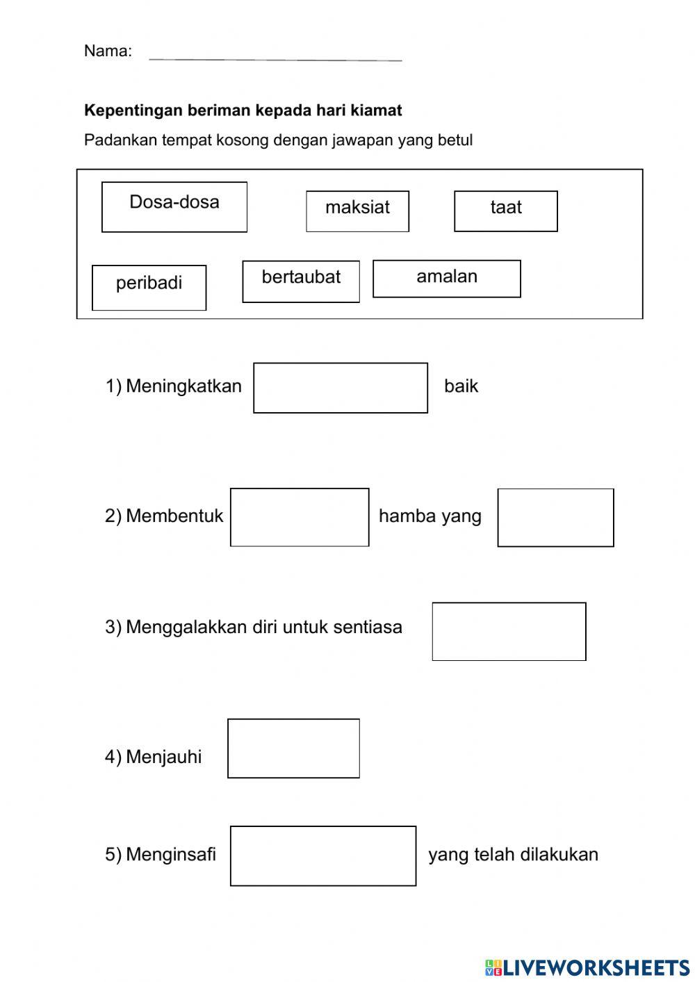 Hikmah beriman kepada hari kiamat