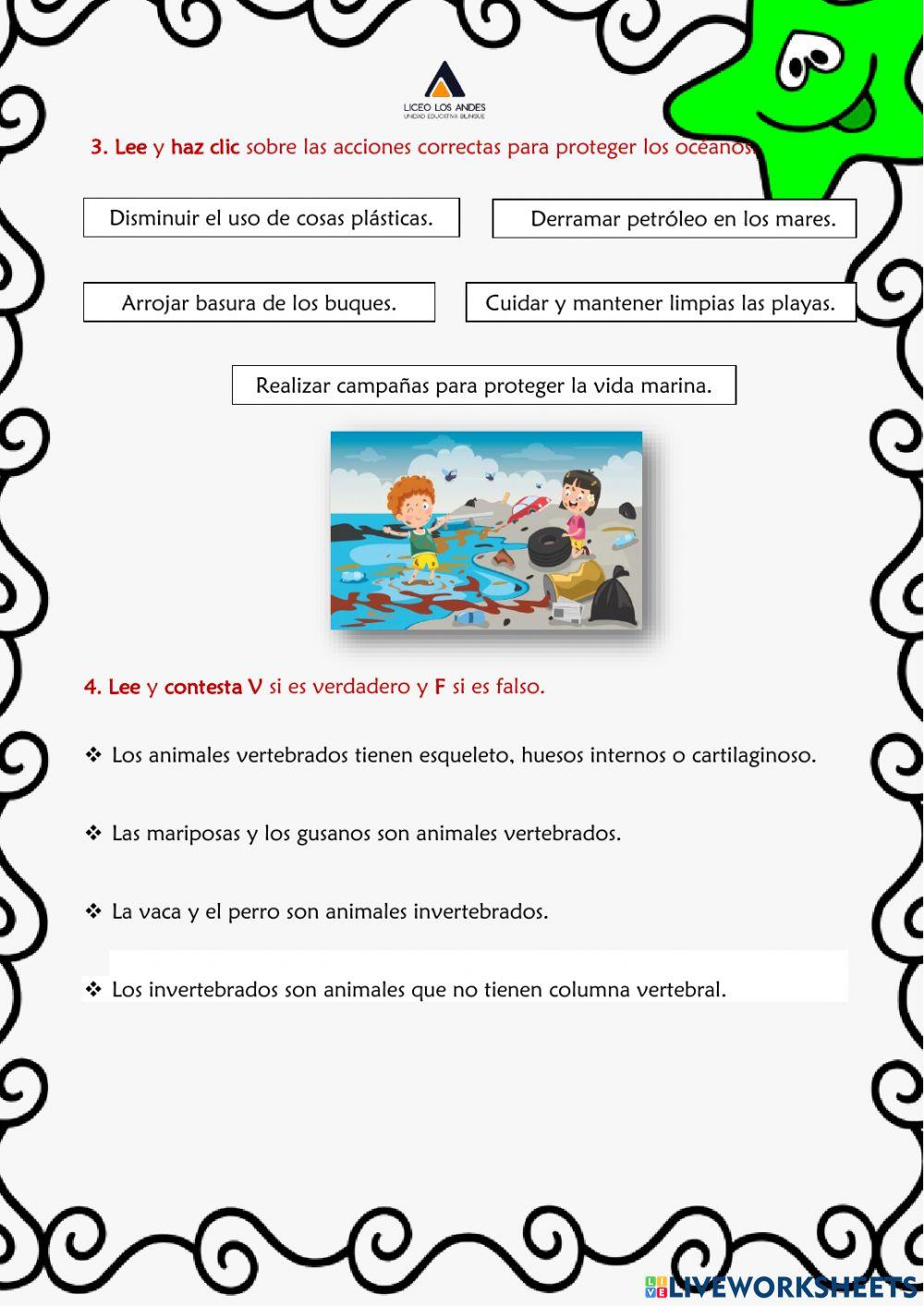 Evaluación de Ciencias Naturales IQ