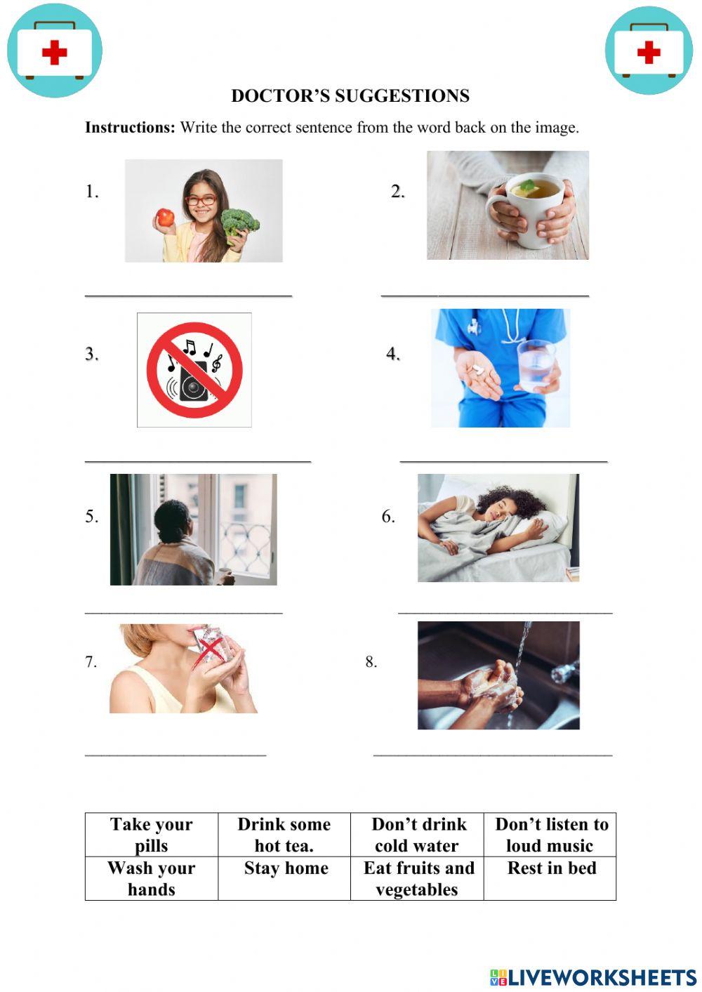 Doctor's Suggestions1