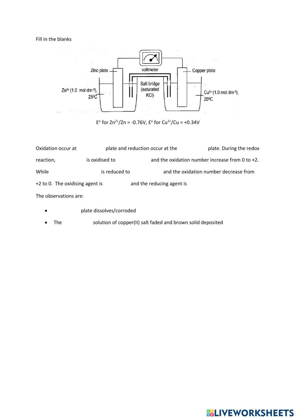Electrochemistry