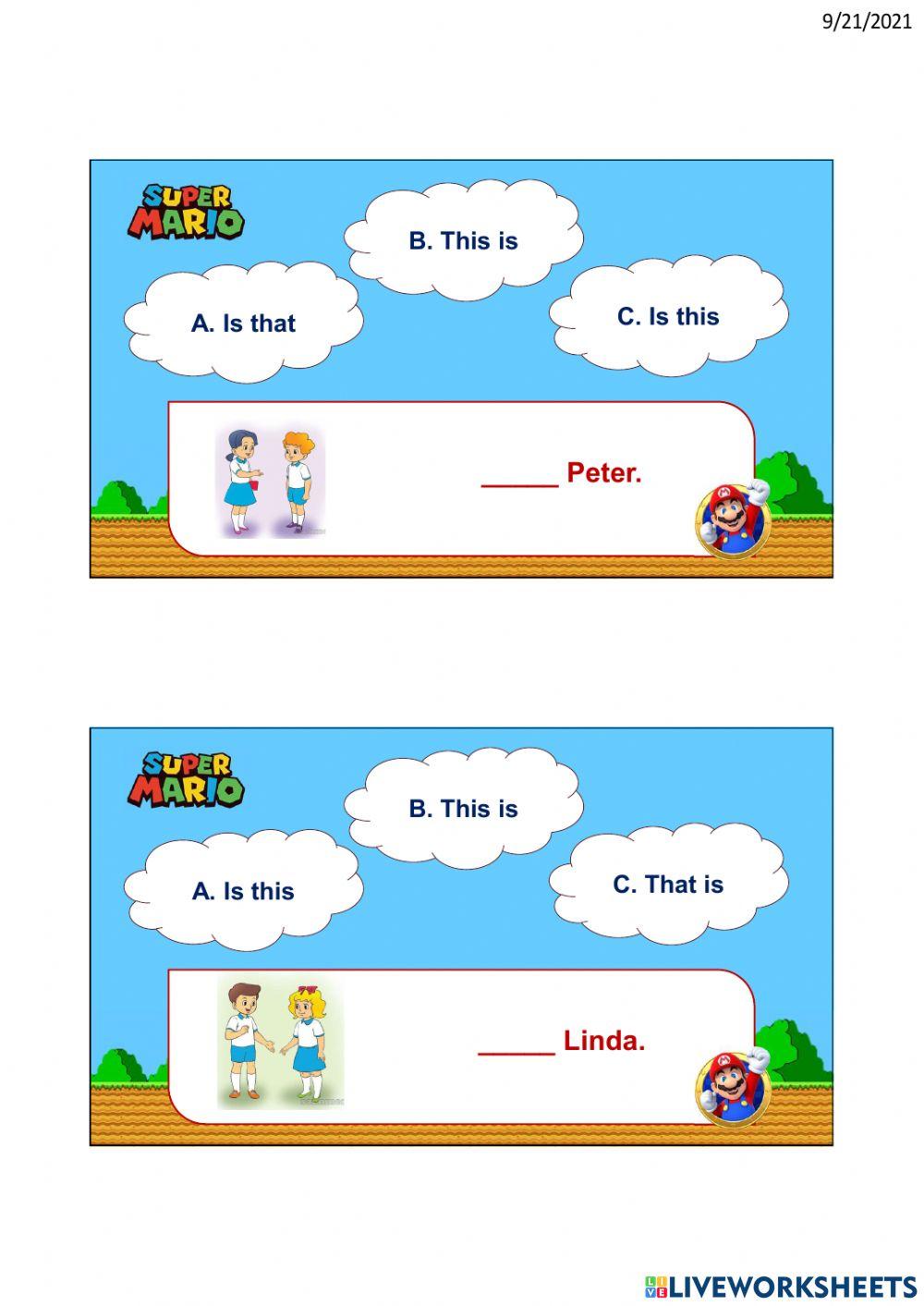 Unit 3: This is Tony