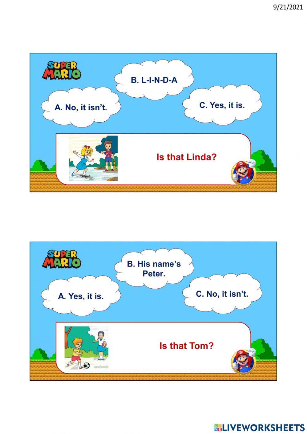 Unit 3: This is Tony