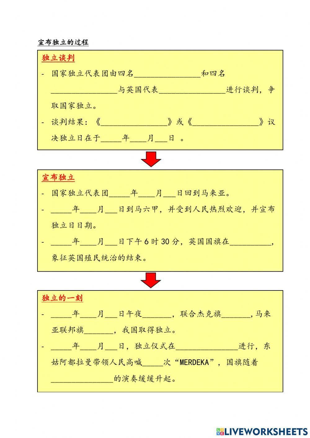 四年级历史：课本第82-86页