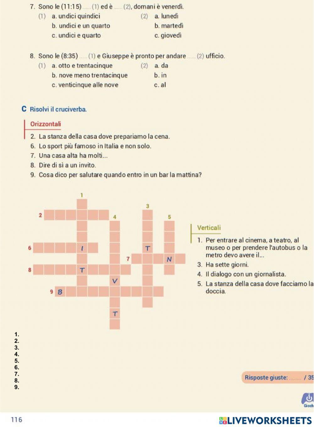 Test finale unità 2
