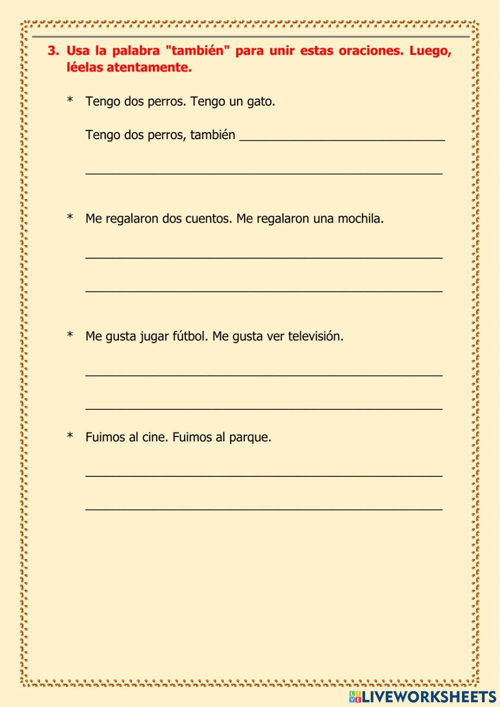 Conectores de adicion