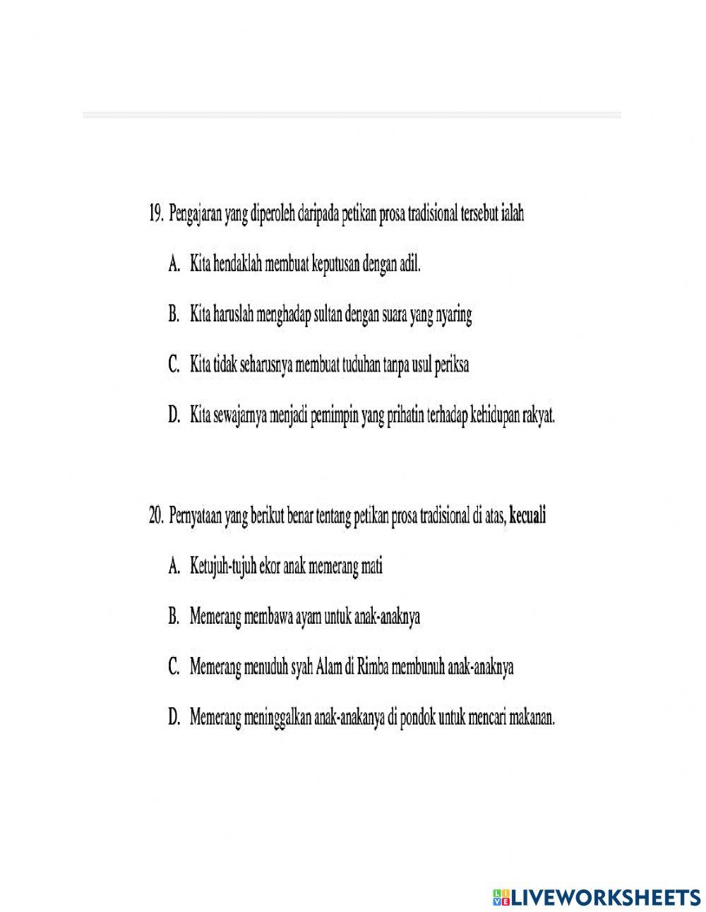 Latihan tatabahasa pt3