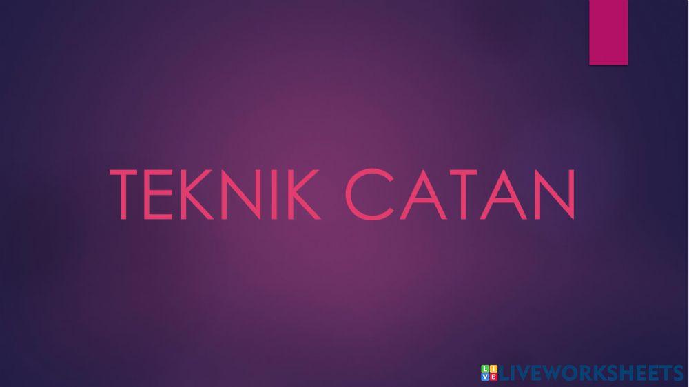 Latihan Teknik Catan