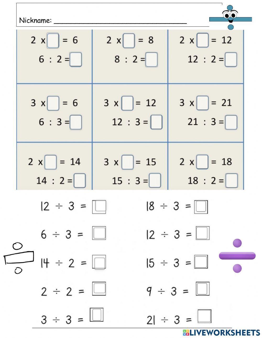 Division basic problems