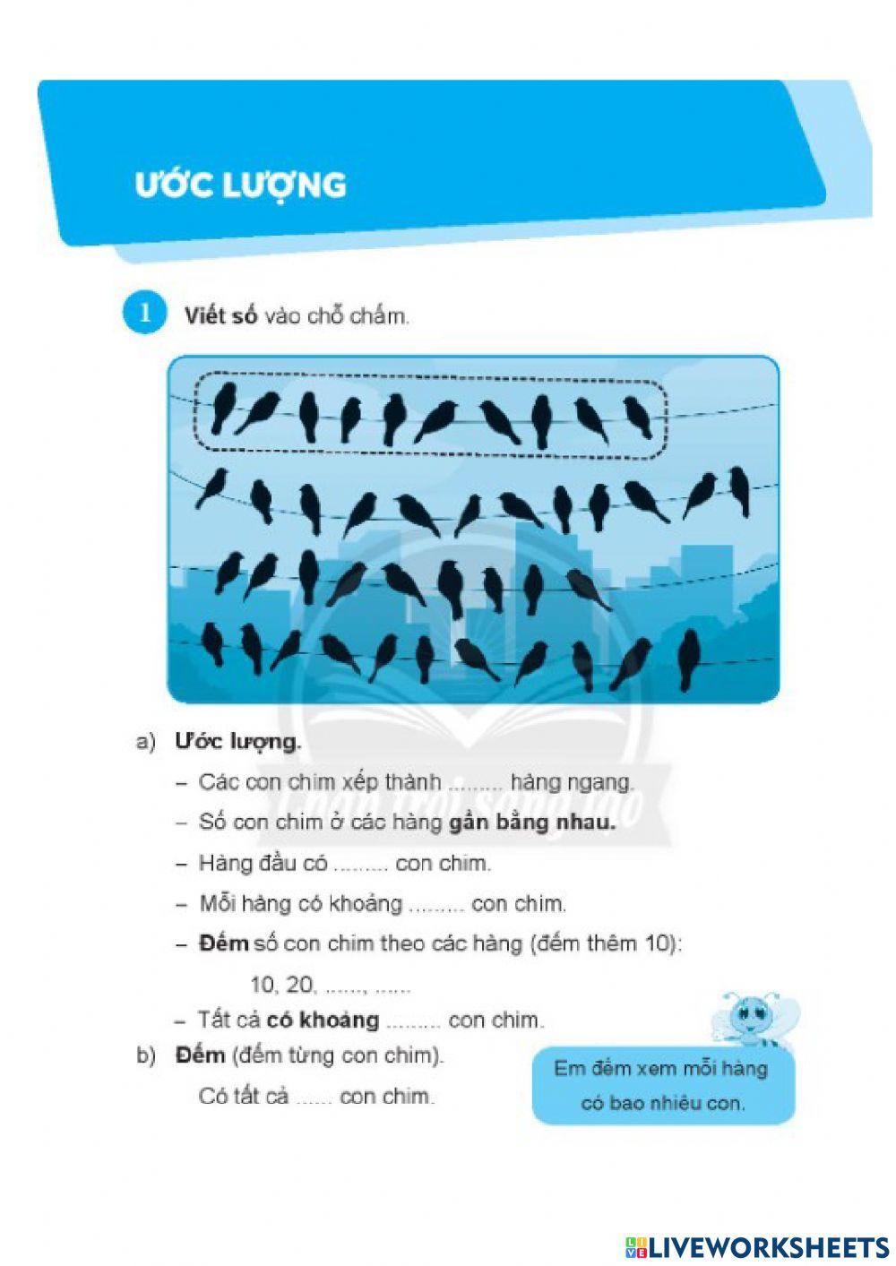 VBT Toán Trang 8, 10, 11