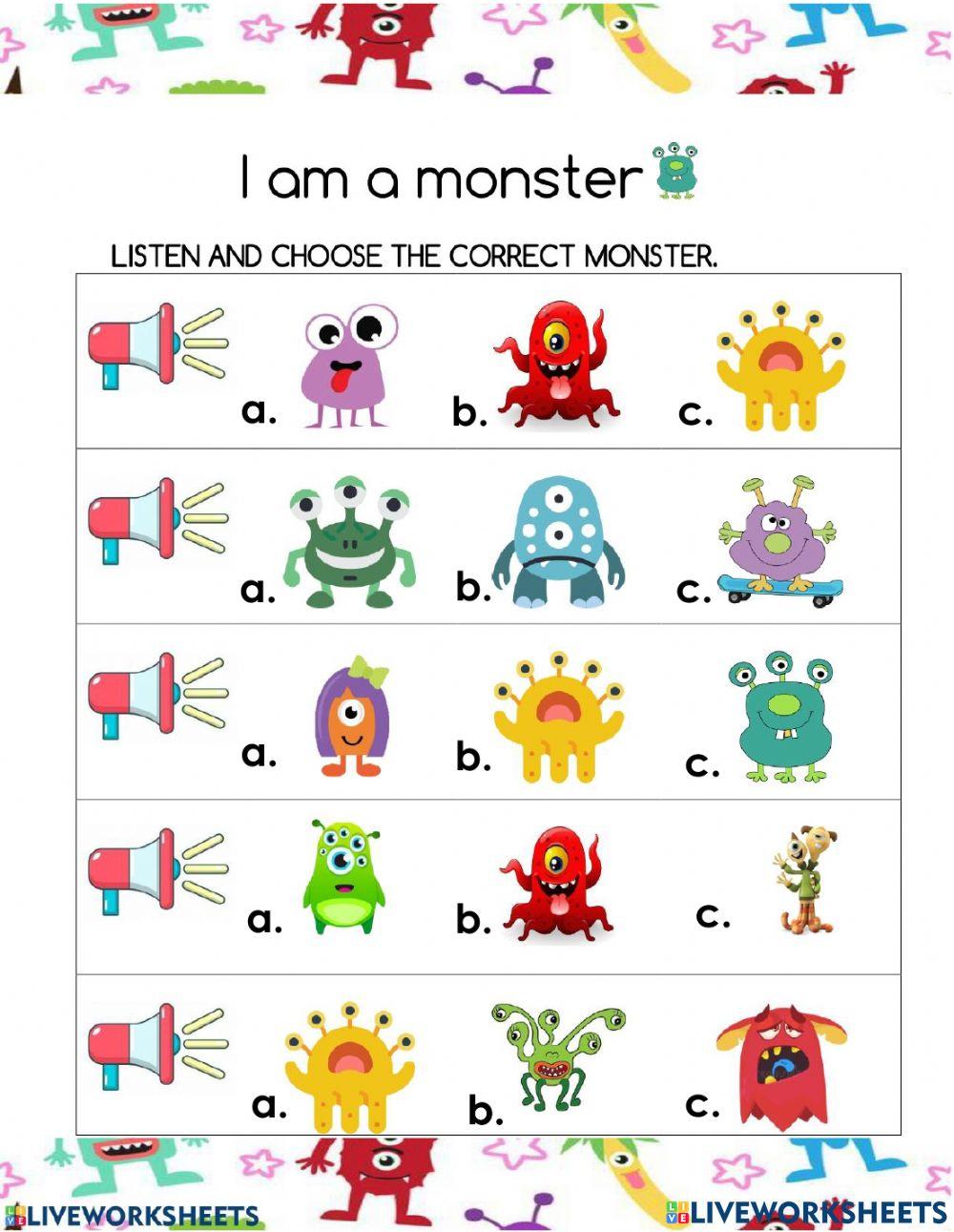 Monster's parts Listening