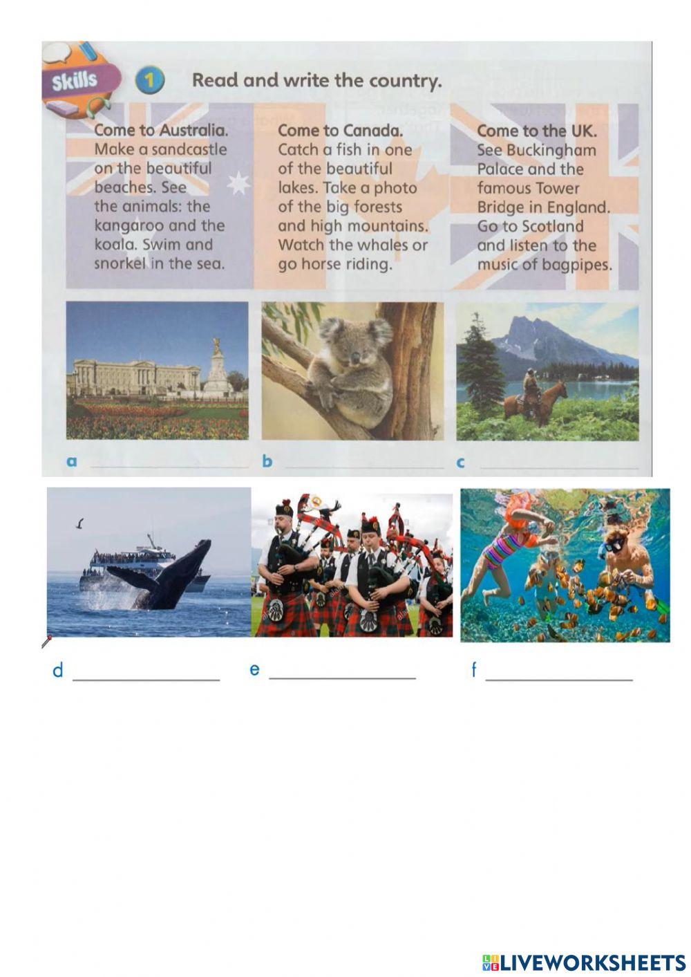 Countries (superminds year 2)