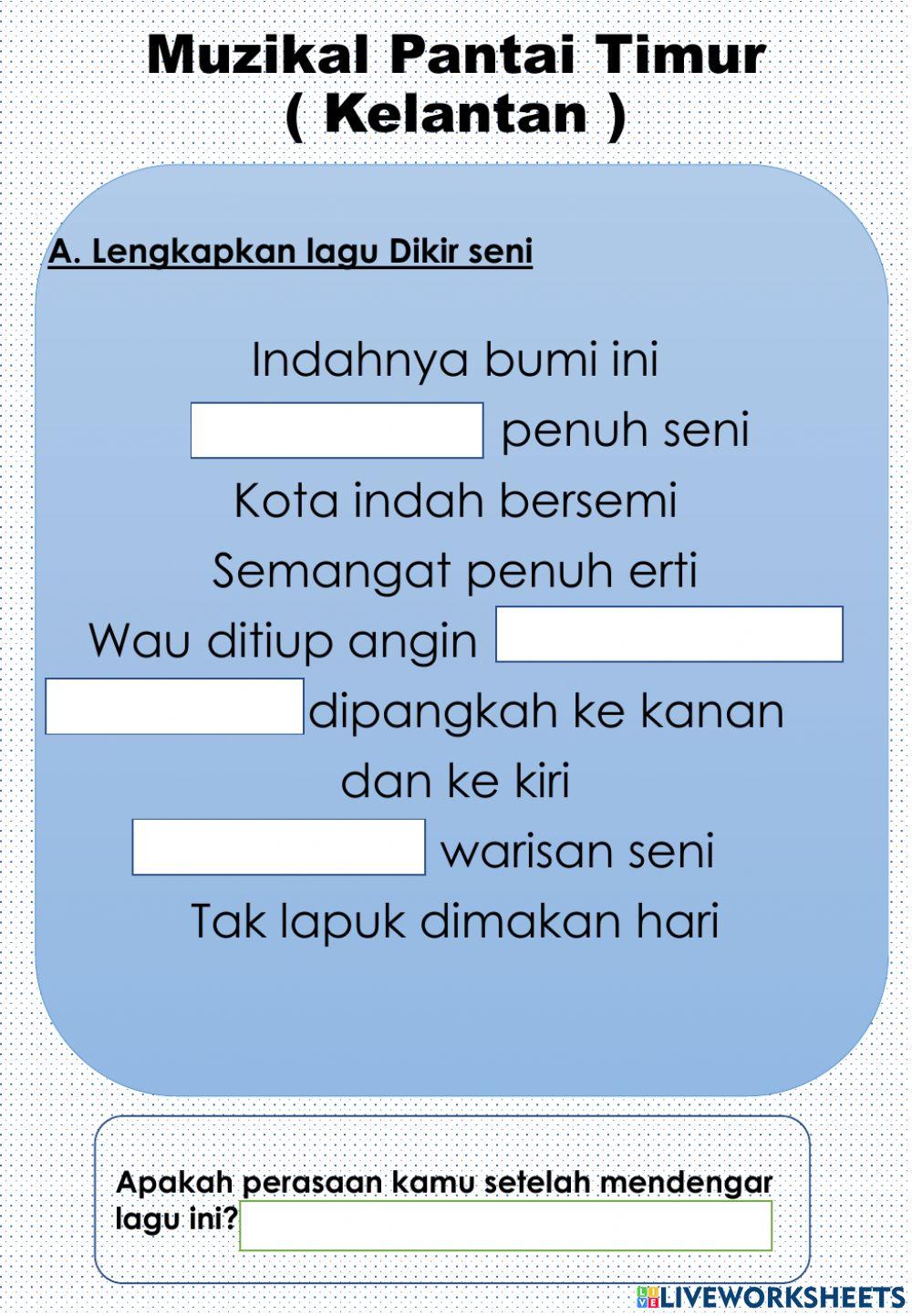 Muzikal Negeri Kelantan