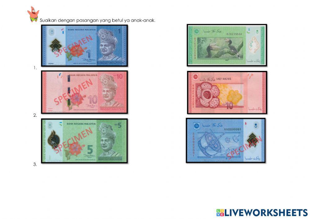 Mengenal Ciri-ciri Wang Kertas Malaysia