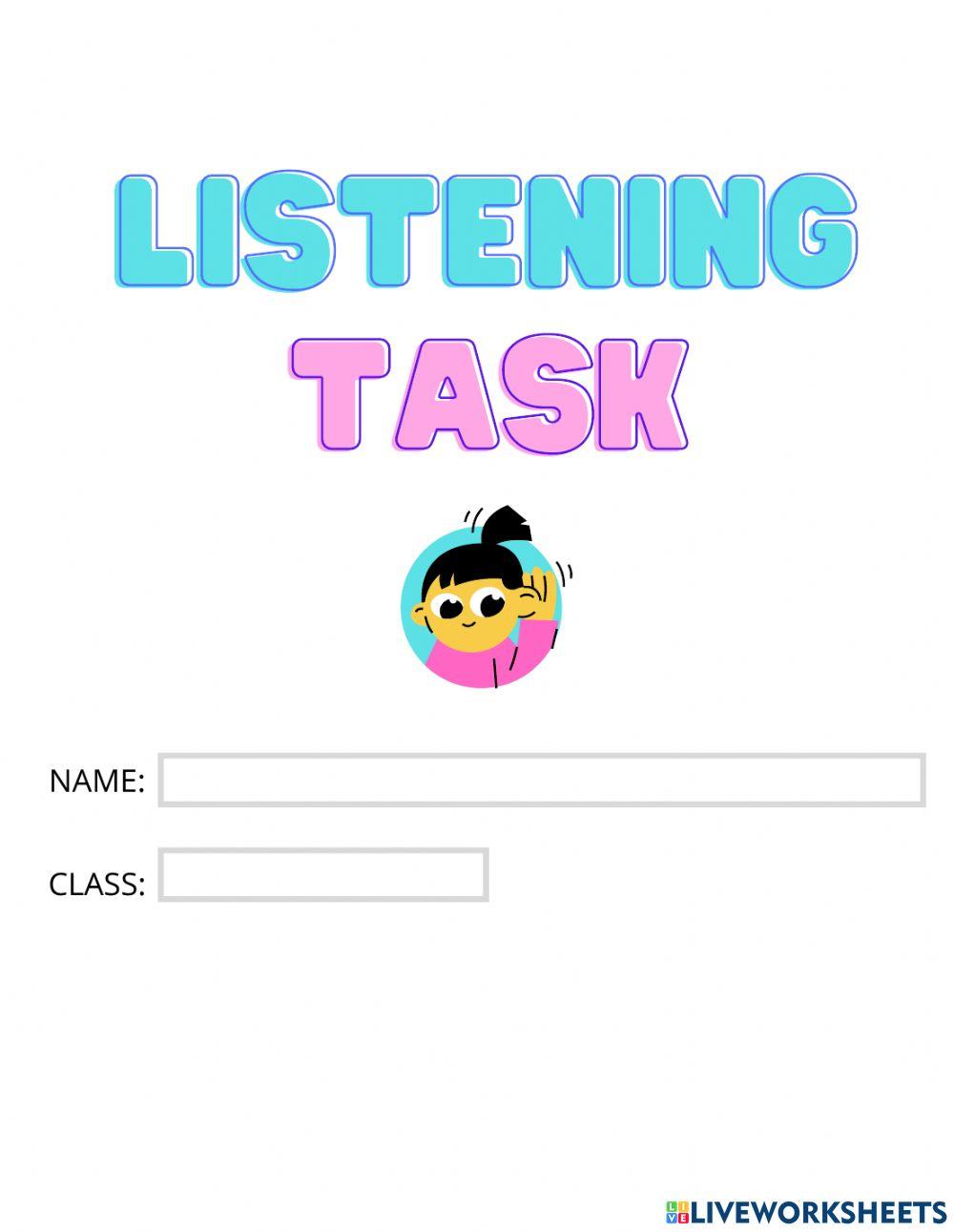 Listening Task - PBD Induk 2