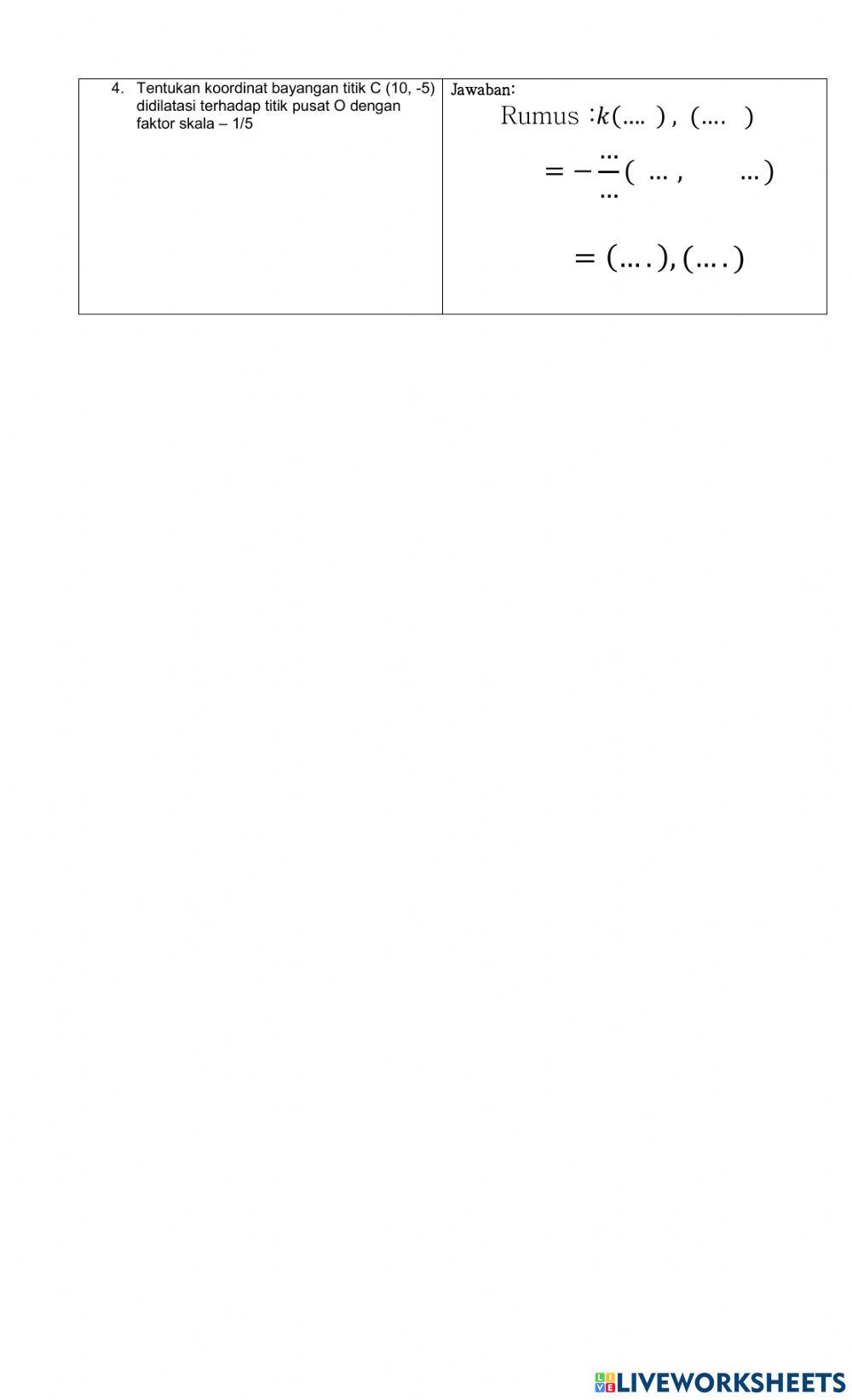 Transformasi Geometri