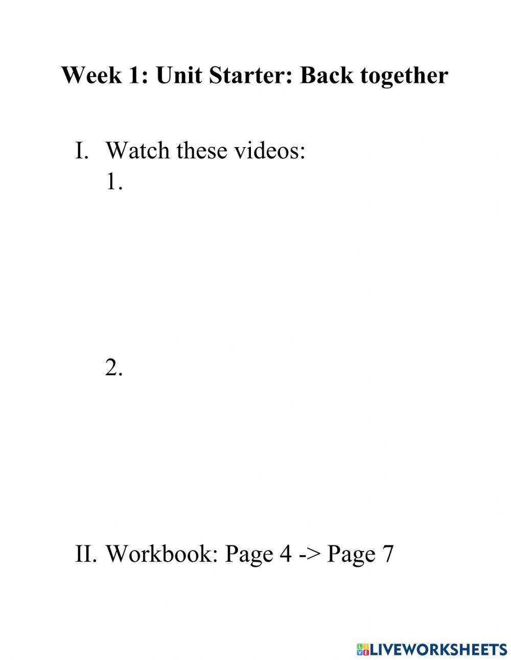 Family and friends 5- Stater