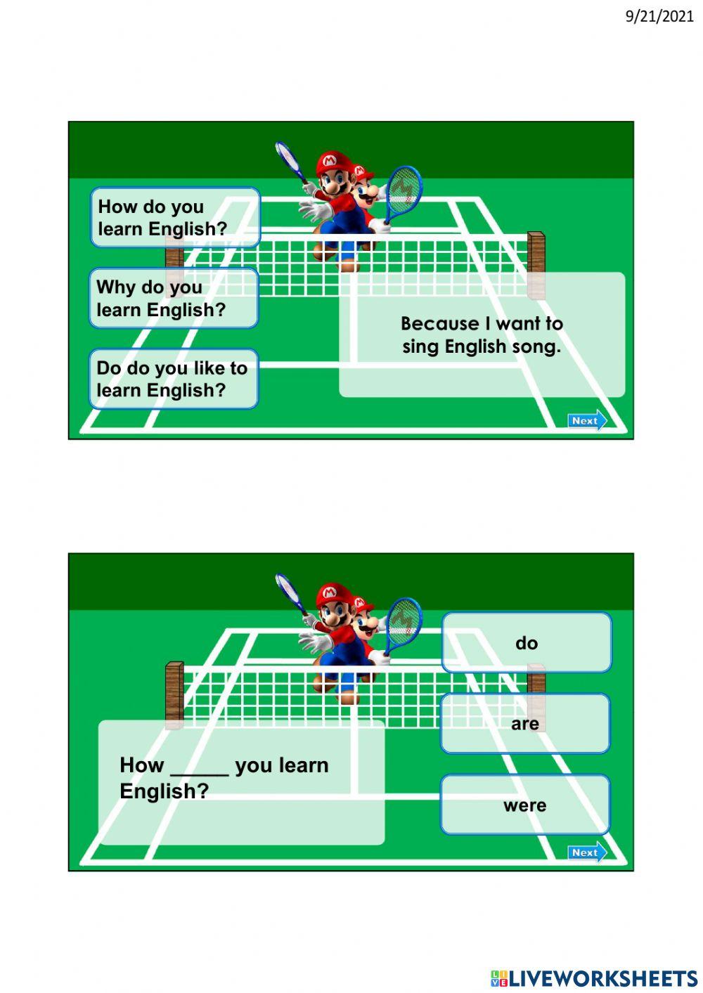 Unit 7: why do you learn English