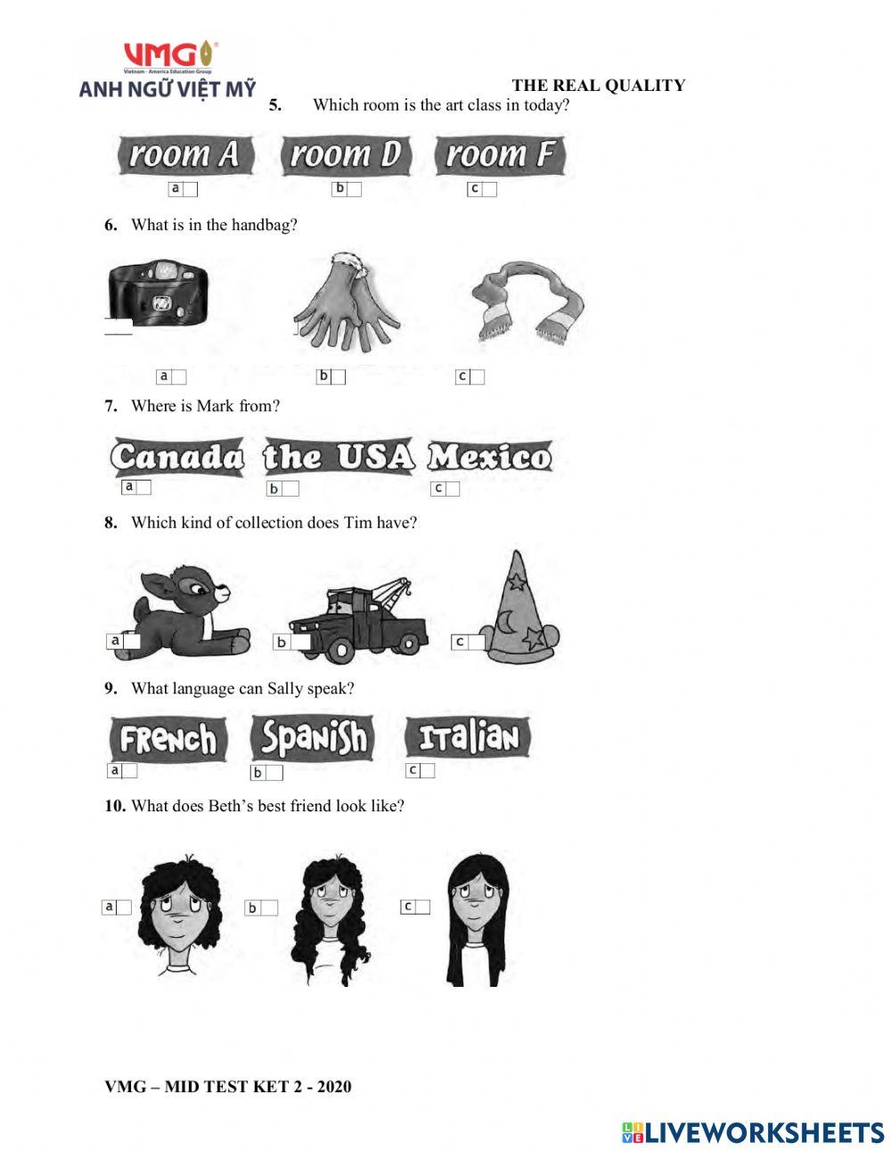 Ket 2 - Mid - Listening