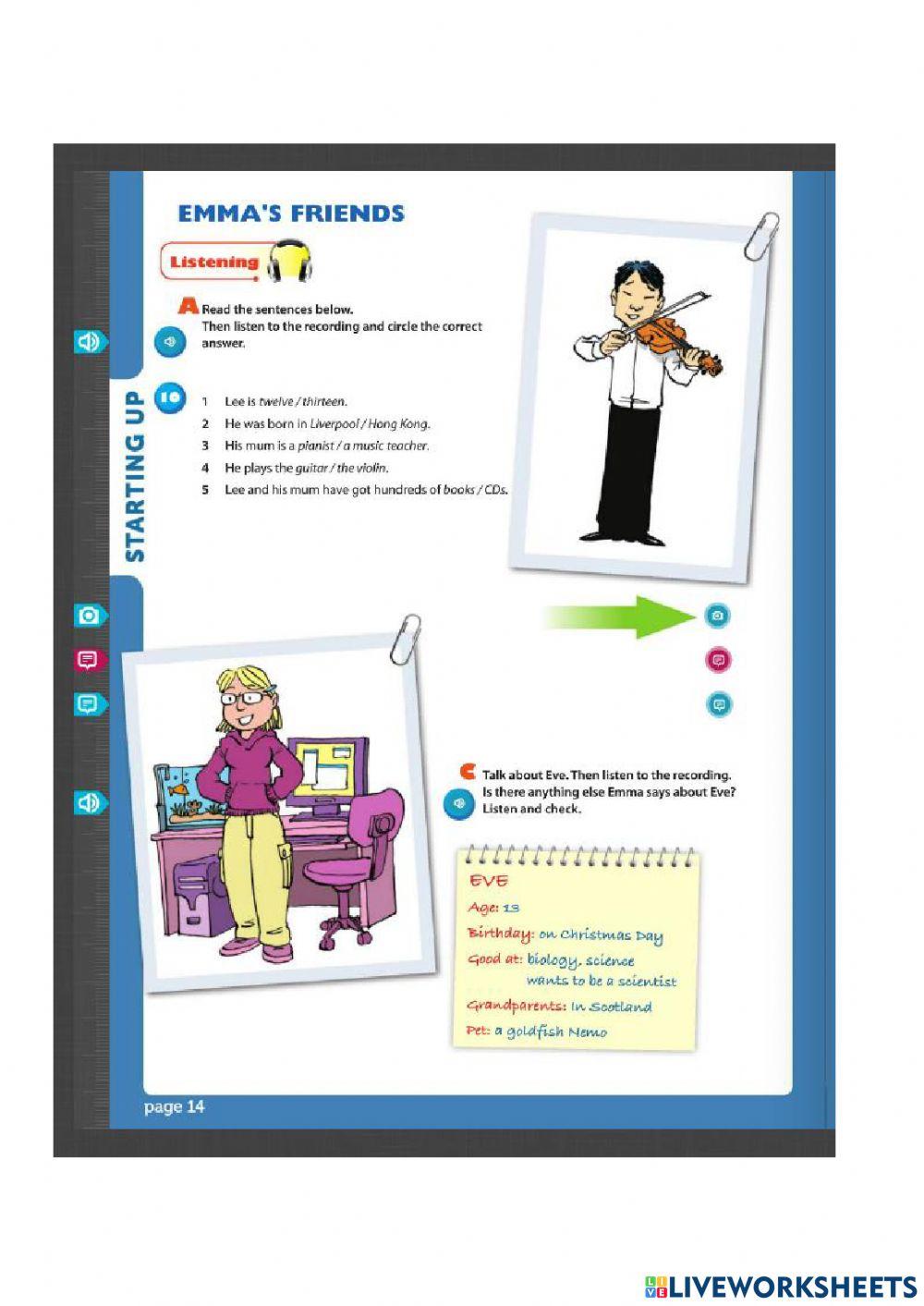 EMMA'S FRIENDS  (l1)